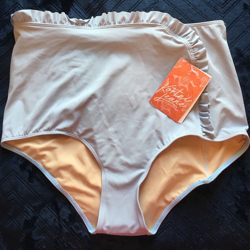 Kortni Jeane Baby Blue Cascade Bottoms XL